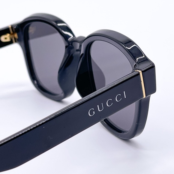 NEW GUCCI GG1140SK 001 NEW UNISEX ROUND SUNGLASSES GUCCI - Picture 8 of 13